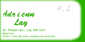 adrienn lay business card